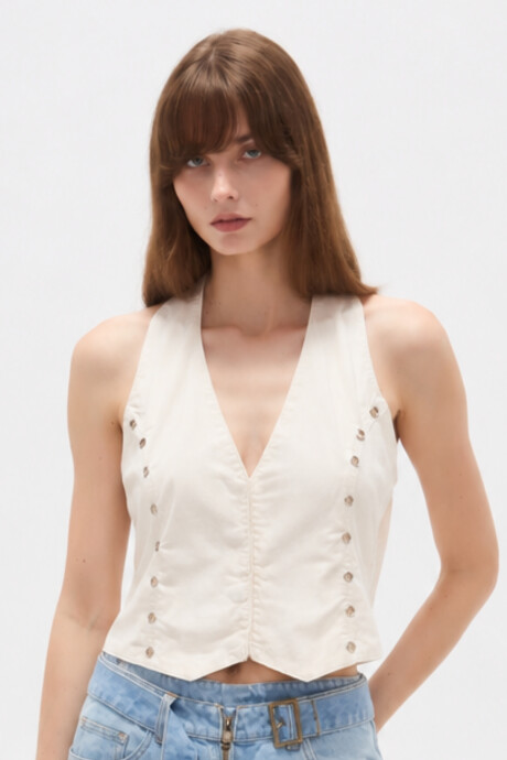 Tops Senda Marfil / Off White