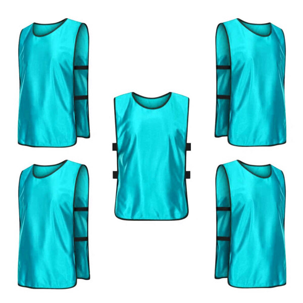 SET X5 CHALECOS ENTRE. C/ELASTICO CL Celeste