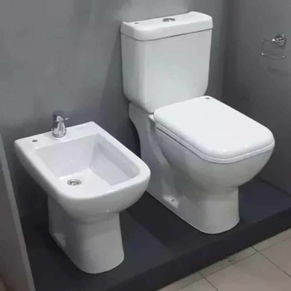 Bidet de loza Montano Blanco DMC Bidet De Loza Montano Blanco Dmc