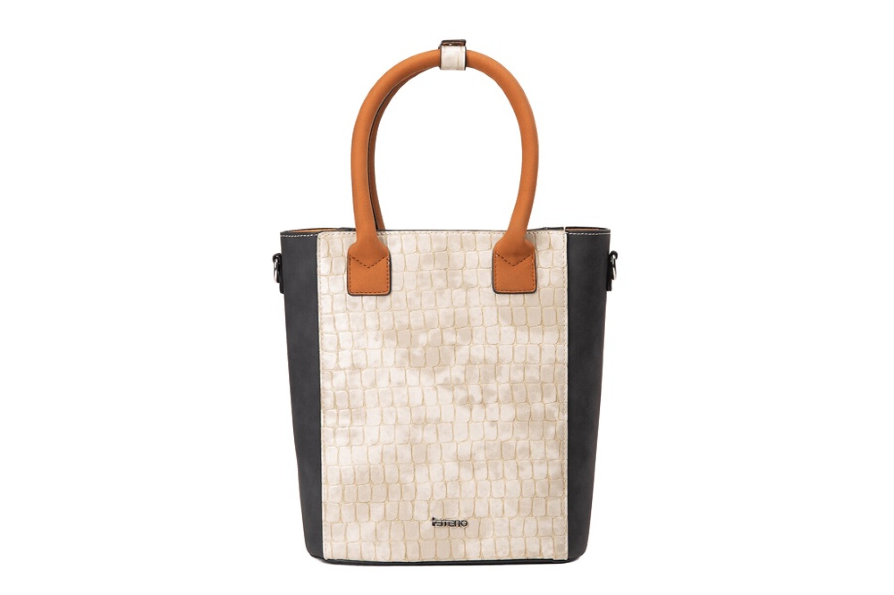 CARTERA MATERA TERRANO DE MANO - CREMA 