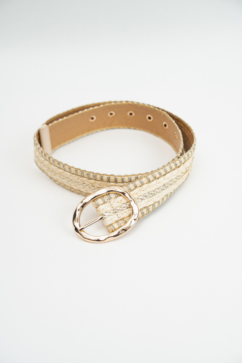 Cinturón Clau - Beige 