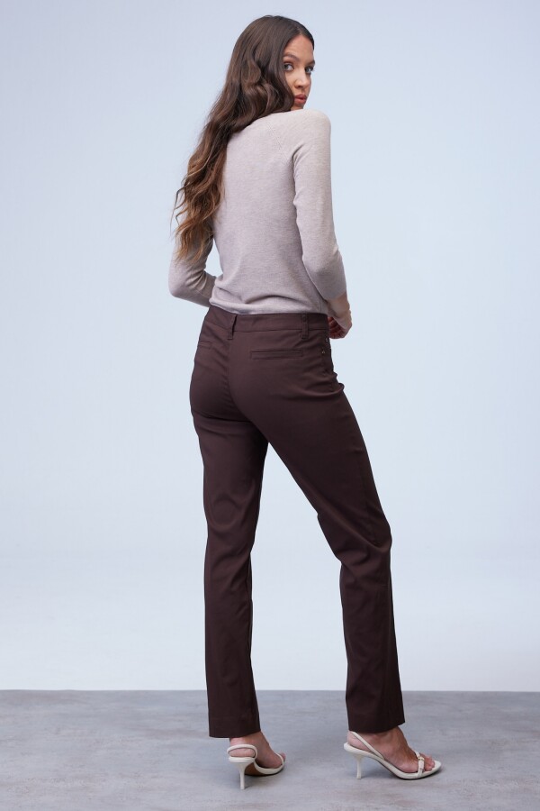 Pantalon Recto MARRON