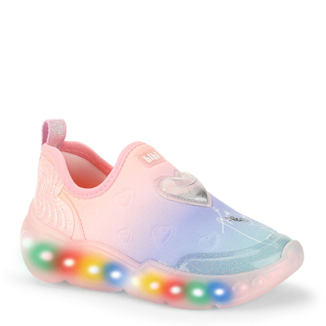 Championes de Niña Bibi Roller Celebretion C/Luces Rosado - Lila