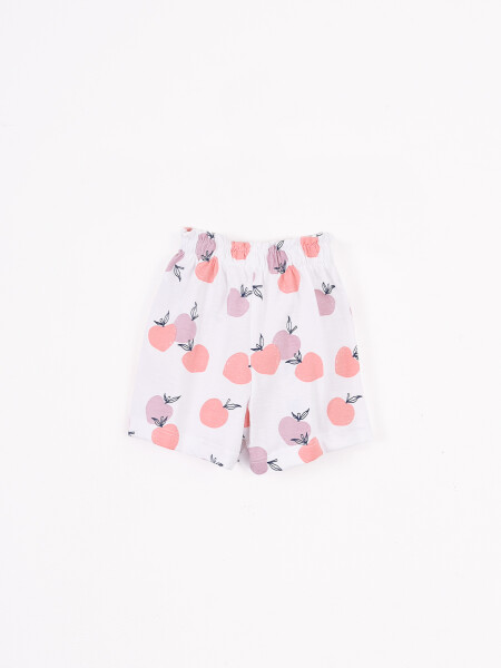 SHORT ESTAMPADO TIRSA BLANCO