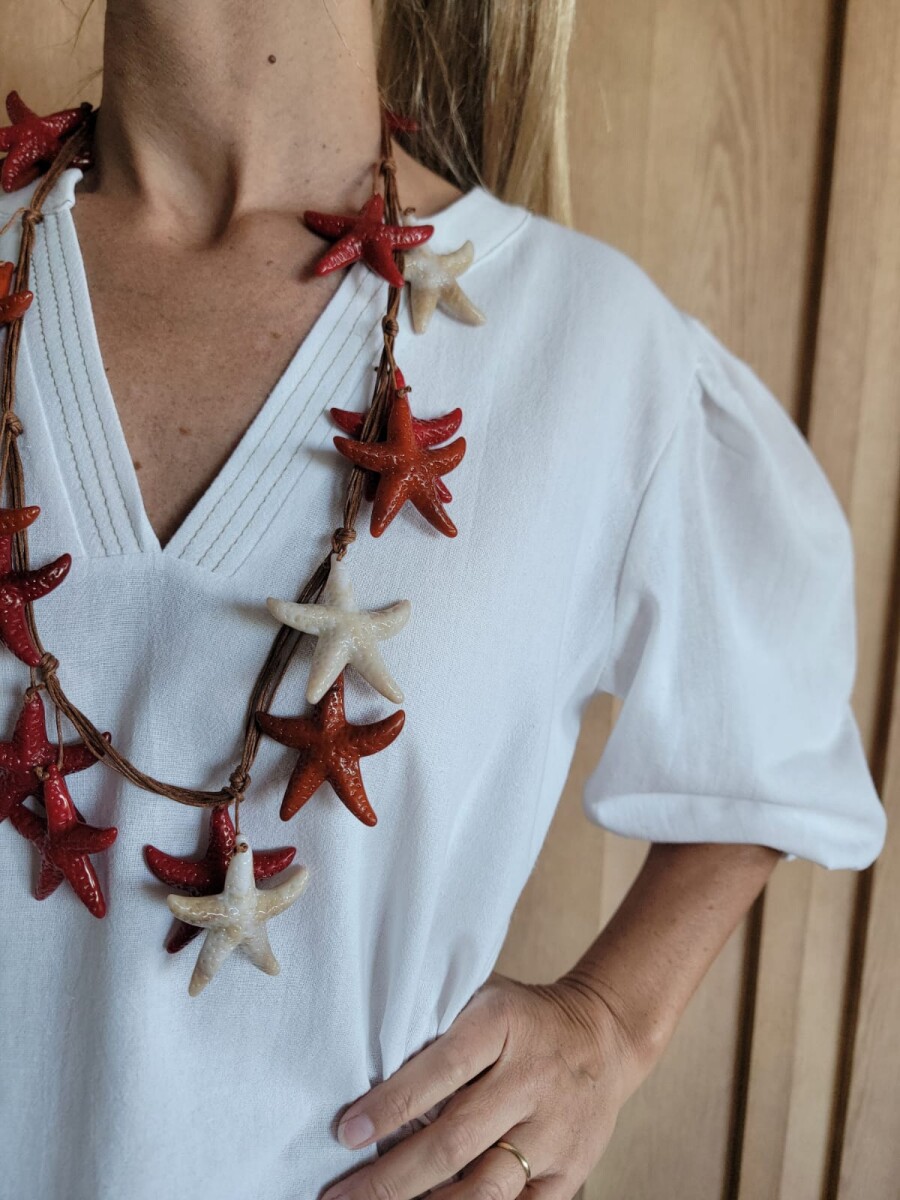 Collar mar - Rojo 