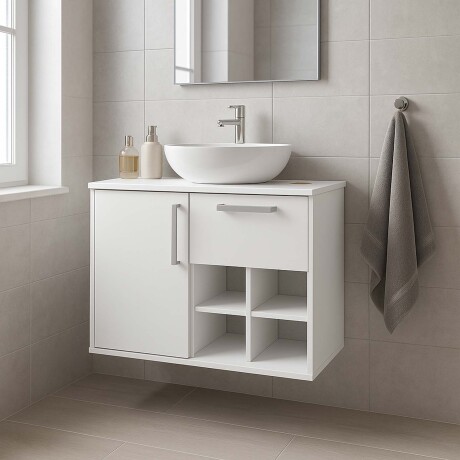 MUEBLE DE BAÑO MDP BLANCO MILO