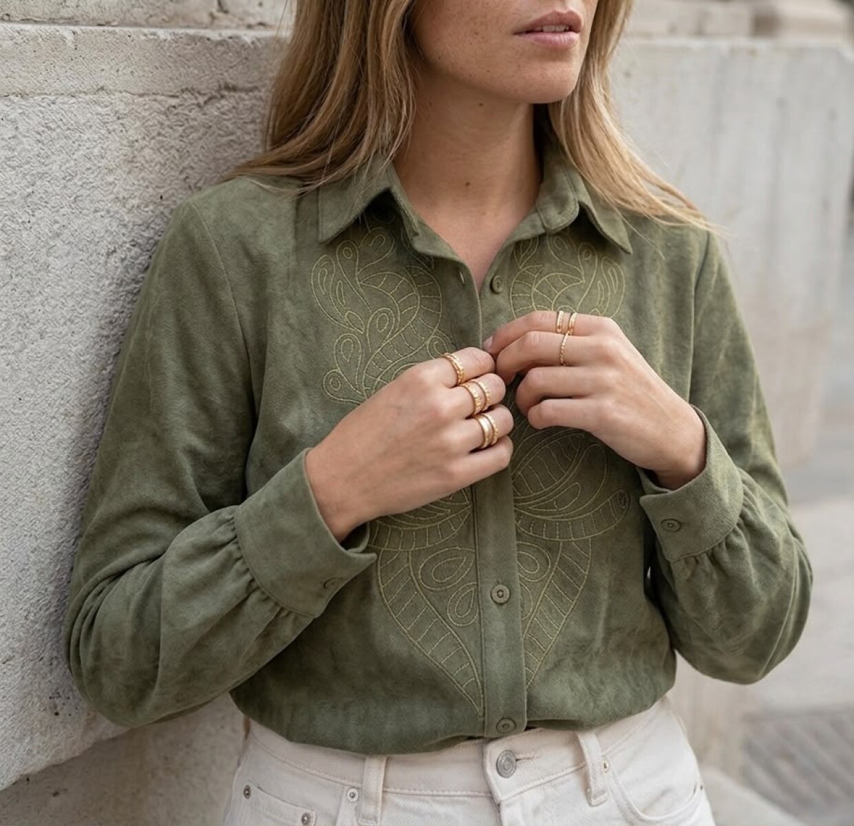 Camisa Jolie - Verde 