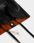 Shopper Shopper Con Charm Negro - Negro