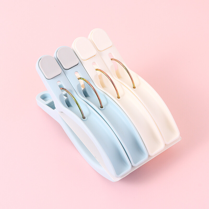 Clips Multiuso Colores Pastel - 4 Unidades - Extra Grandes Clips Multiuso Colores Pastel - 4 Unidades - Extra Grandes
