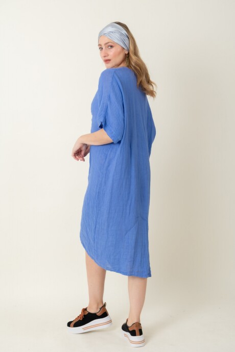 VESTIDO FIORALBA Baby blue