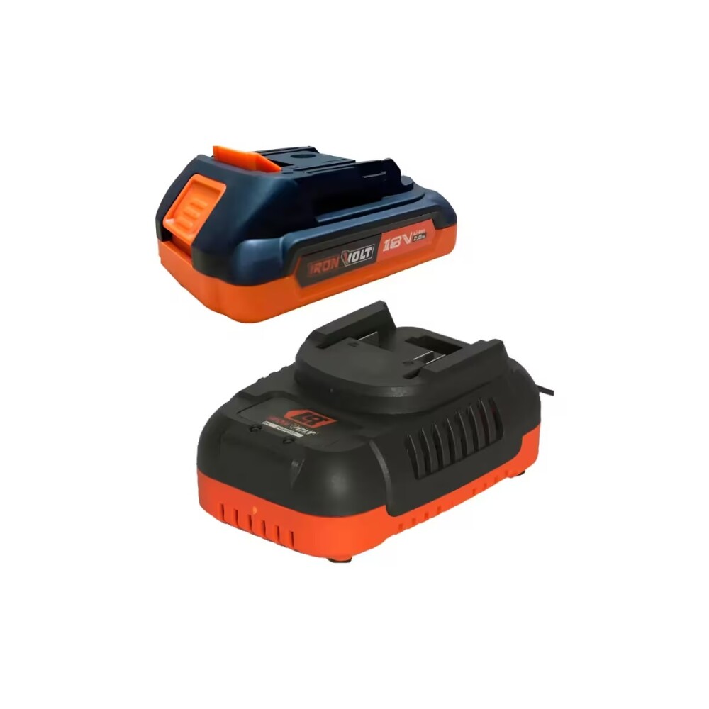 Cargador + batería litio 18v - 2.0 AMP Cargador + Batería Litio 18v - 2.0 Amp
