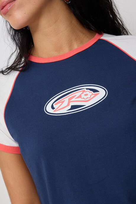 T-SHIRT UTARA RUSTY Azul Marino