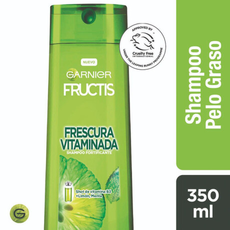 Garnier Fructis Frescura Vitaminada Shampoo 350ml – Limpieza Refrescante y Suavidad Garnier Fructis Frescura Vitaminada Shampoo 350ml – Limpieza Refrescante y Suavidad