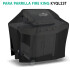 Cobertor Para Parrilla Fire King Kyql23t COBERTOR DE LLUVIA FIRE KING KYQ L23T