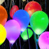 Set Globos Luces Led x5 Decoración Luminoso Fiestas Cotillon Variante Diseño Fluor