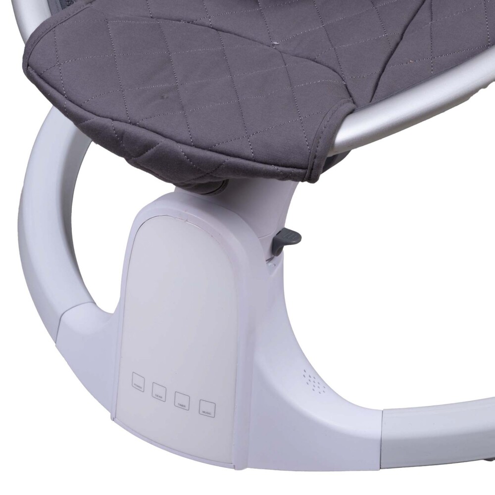 MECEDOR BEBÉ PLASTICO-Y-ALUMINIO GRIS B731