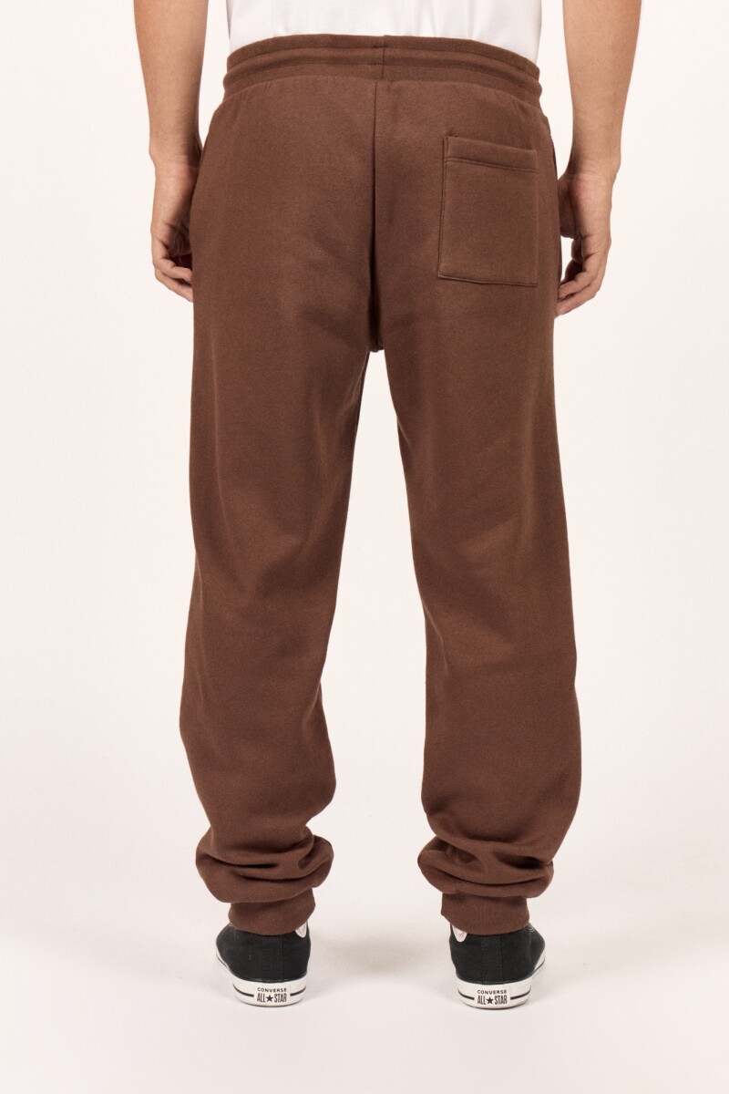 JOGGING CORE EMB COLOR REG H-marron