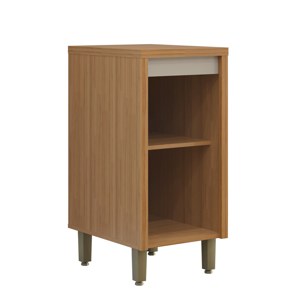 ALLURE MODULO BAJO 0.40M JEQUITIBA/GRIS FOSCO Allure Modulo Bajo 0.40m Jequitiba/gris Fosco