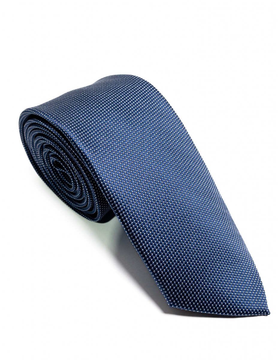 Corbata 8 cm - AZUL FTSIA. 