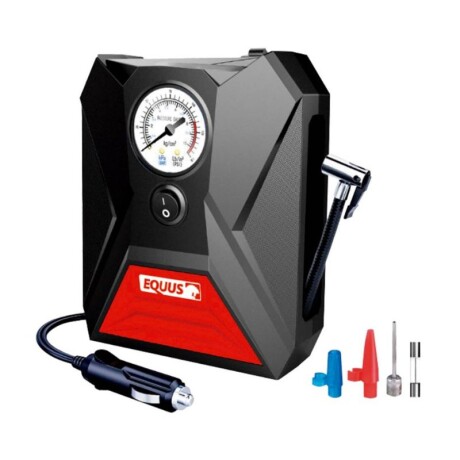 COMPRESOR INFLADOR DE NEUMATICOS 12 V EQUUS COMPRESOR INFLADOR DE NEUMATICOS 12 V EQUUS