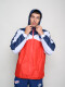 CAMPERA DE LLUVIA PULSE Nacional Hombre Rojo, Blanco, Azul Marino