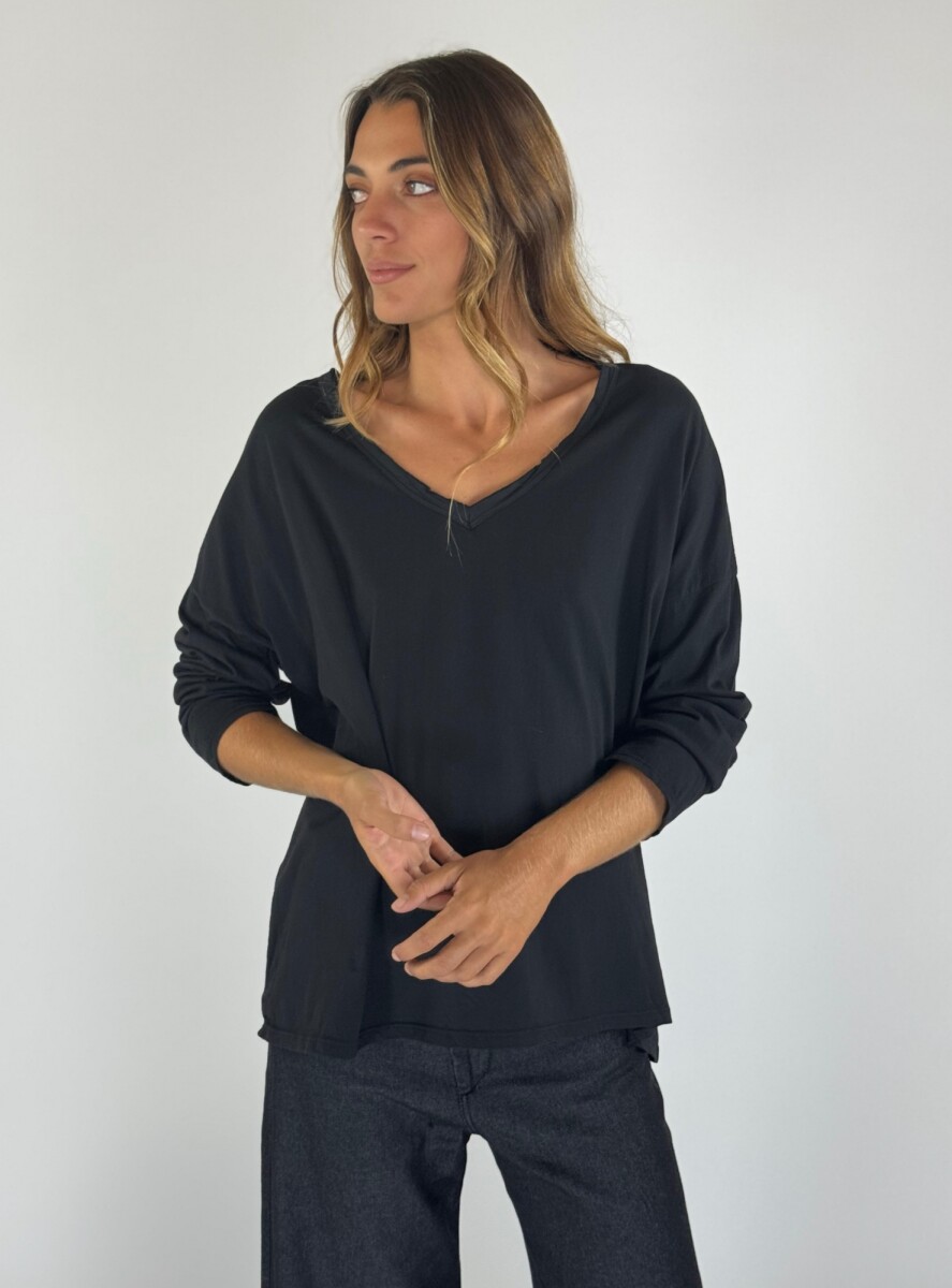 BLUSA SIMONE - NEGRO 