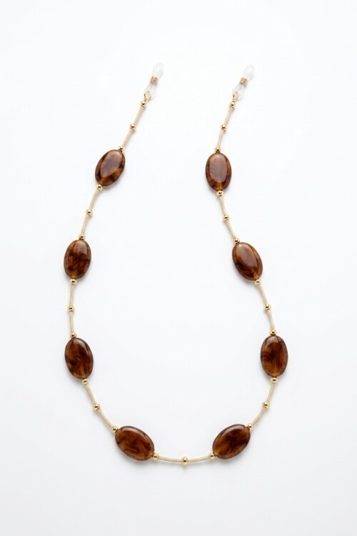 Correa para lentes piedras carey
