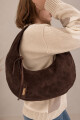 Cartera Donna Gamuza chocolate