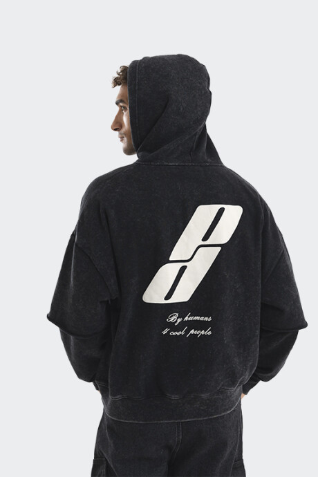 Hoodie Pulau Cool People Negro