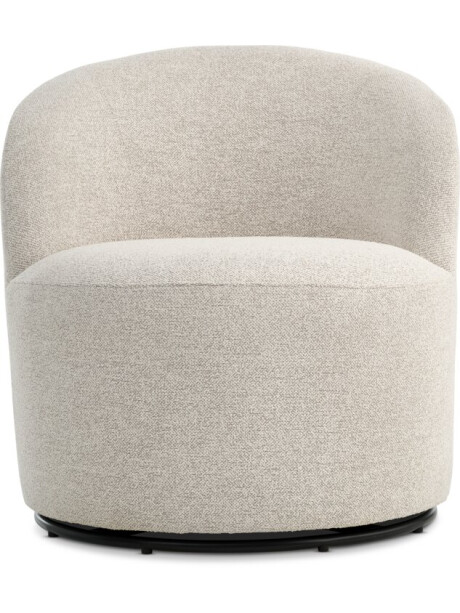 Sillón lounge ANDRUP giratorio beige Sillón lounge ANDRUP giratorio beige