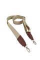 Correa de cuero puzzle beige