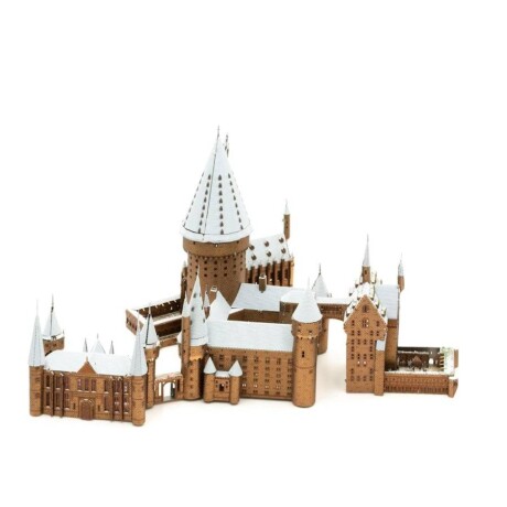 Model Kit Metalico - Metal Earth Premium Series - Hogwarts In Snow Harry Potter Model Kit Metalico - Metal Earth Premium Series - Hogwarts In Snow Harry Potter