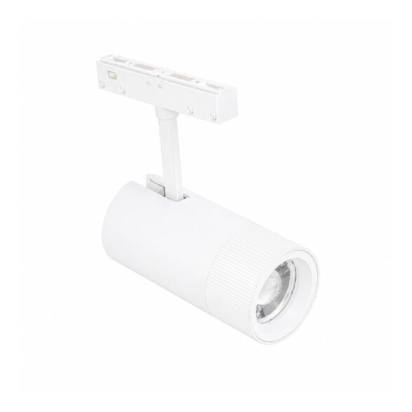 Spot Led riel magnét. 8W 560lm cálido 15-38° bco ZU0535X