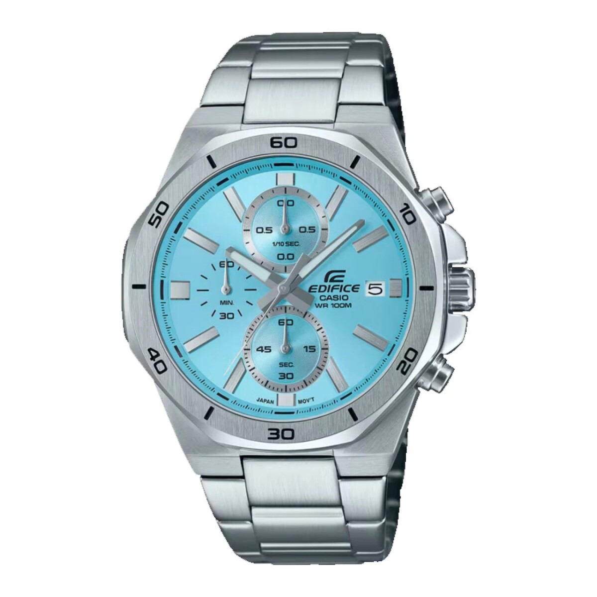 Reloj CASIO EDIFICE EFV640D-2BVUDF Acero Plateado Esfera 44mm 