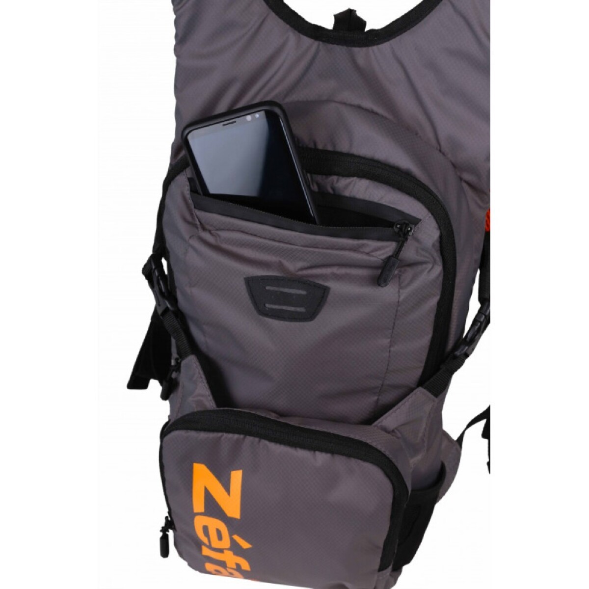 Mochila Hidratante Zefal Z Hidro Xc - Gris/naranja 