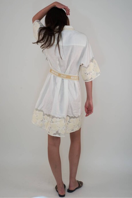 Vestido Wild Flower White Vestido Wild Flower White