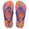 Sandalias Infantiles Havaianas Hav.Kids Flores Rosado - Blanco
