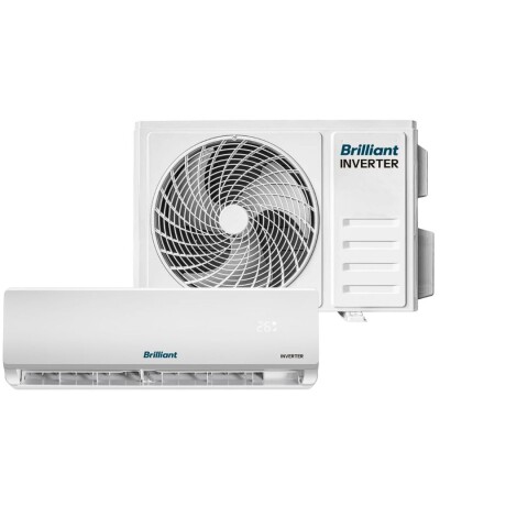 AIRE ACONDICIONADO 12000 BTU INVERTER BRILLIANT BREZ12INV-AABRS15W Aire Acondicionado 12000 Btu Inverter Brilliant Brez12inv-aabrs15w