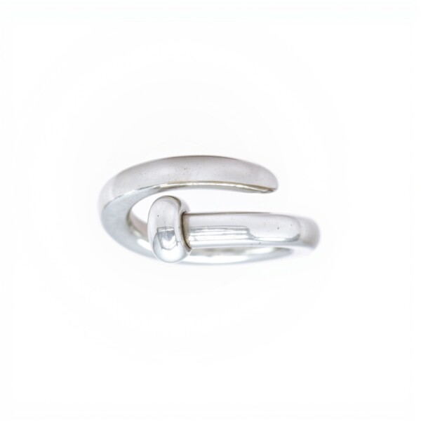 Anillo Clavo-Plata 925 Inflada-Sin Piedra-AN3033 sinpiedra
