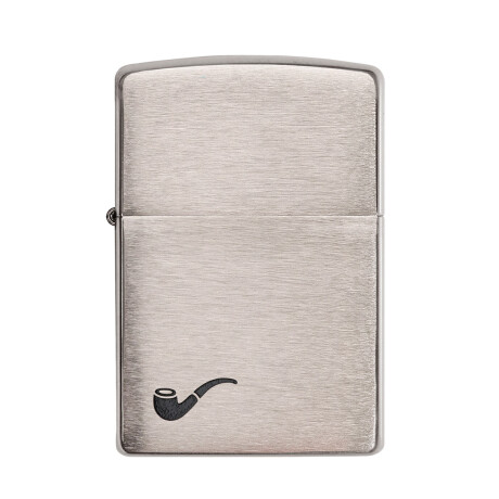 Zippo Brush Cromado Vintage Pippa Original 001