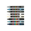 Marcadores Uni Posca PC-5M x8 colores Monótonos
