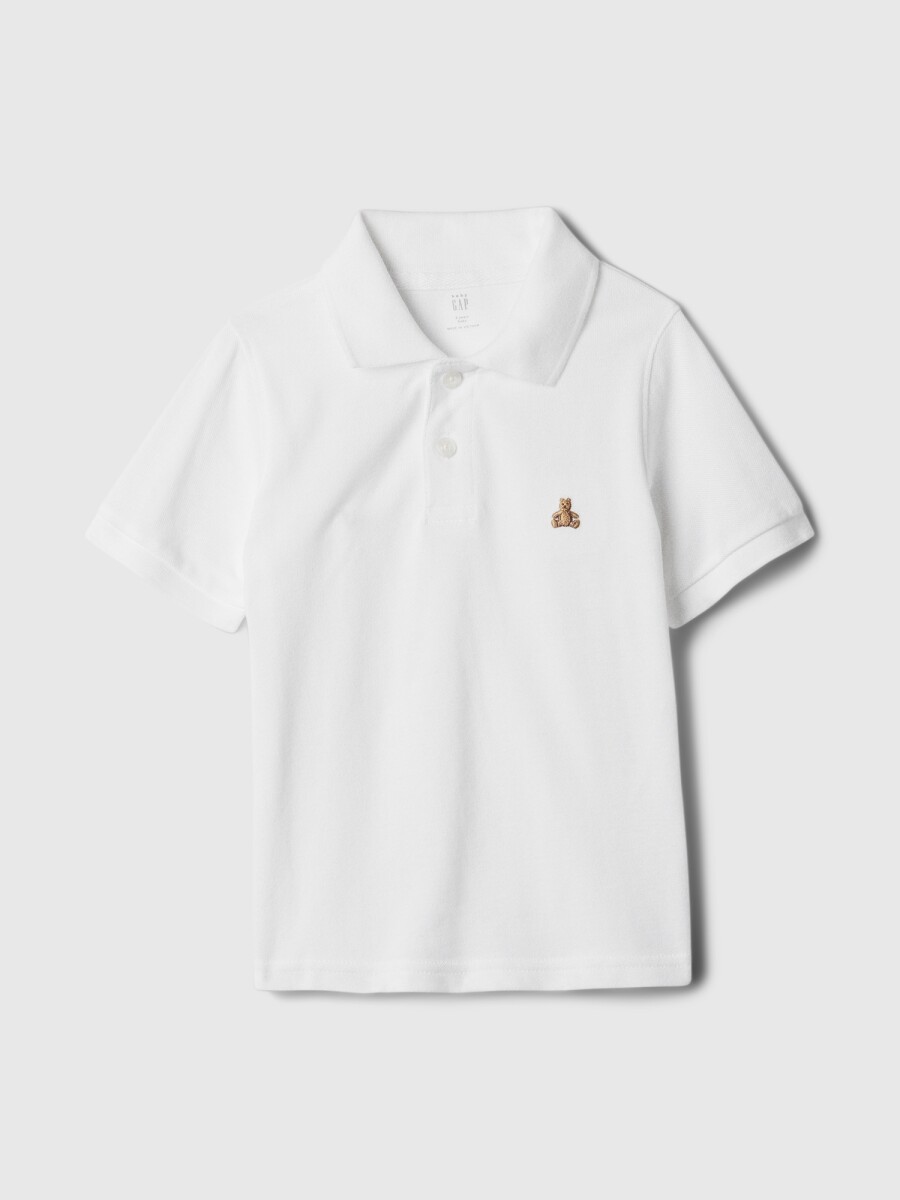 V-SS PIQUE POLO - WHITE000 
