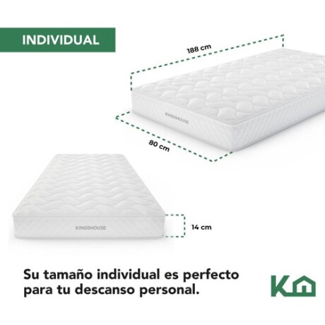 Colchon Individual 1 plaza en caja Espuma de alta densidad antiácaros hipoalergénico tejido antideslizante firmeza justa Colchon Individual 1 plaza en caja Espuma de alta densidad antiácaros hipoalergénico tejido antideslizante firmeza justa