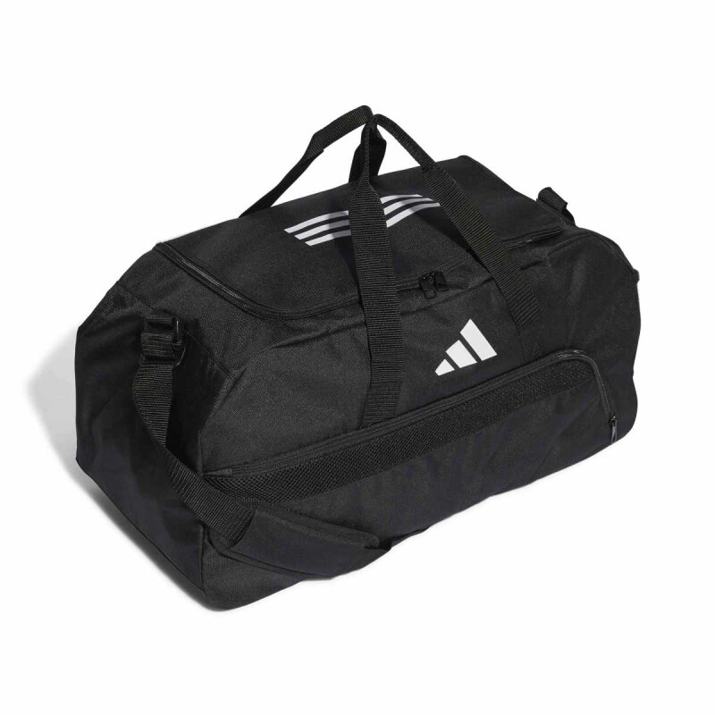BOLSO ADIDAS TIRO L DUFFLE M Hombre HS9749 Negro-blanco