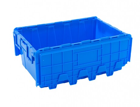 Cajon Logistico Plastico 60x40x25 Azul Cajon Logistico Plastico 60x40x25 Azul