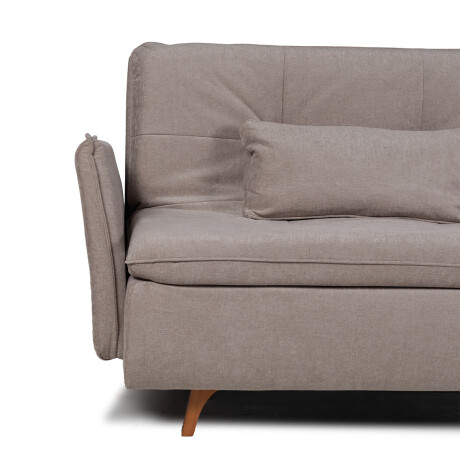 Sofá Cama Maira - C/Brazos - Tela Microfibra 10287 (Tostado)