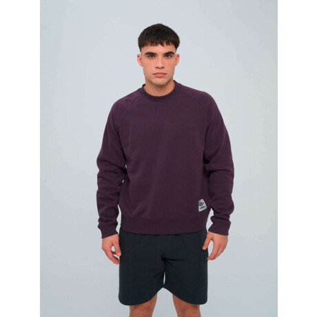Campera A La Base Rlxd de Hombre Morado