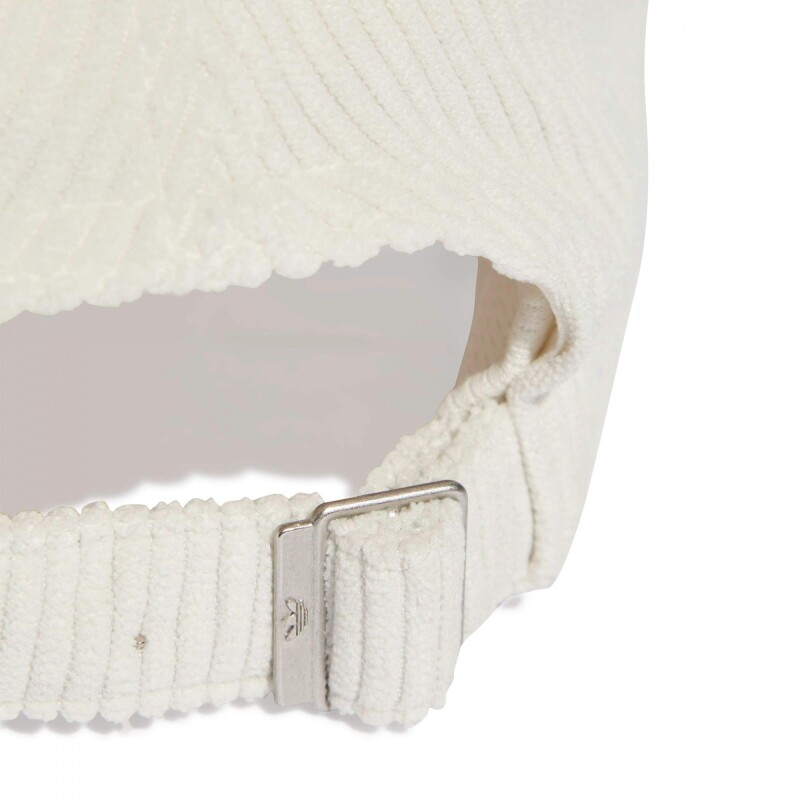 Gorra Baseball Corduroy Unisex Blanco