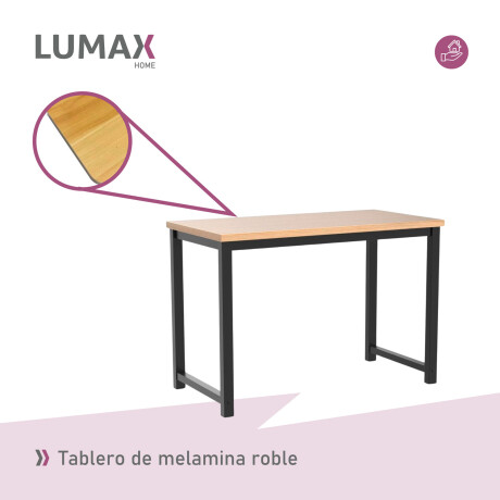 Escritorio madera e hierro 120x80 Escritorio madera e hierro 120x80