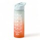 Botella Agua Motivacional 600 Ml Sin Color